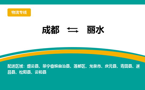 成都到丽水物流|成都到丽水专线|热门专线